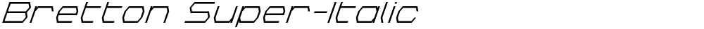 Bretton Super-Italic