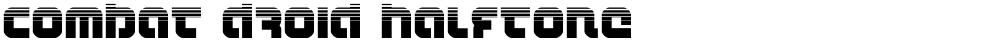 Combat Droid Halftone