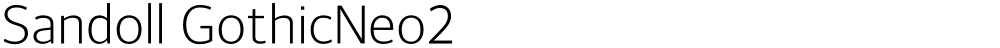 Sandoll GothicNeo2