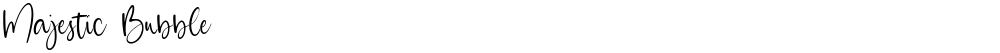 Majestic Bubble