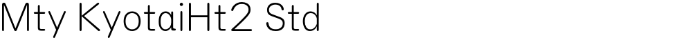 Mty KyotaiHt2 Std