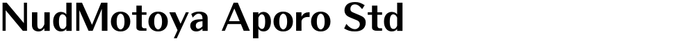 NudMotoya Aporo Std