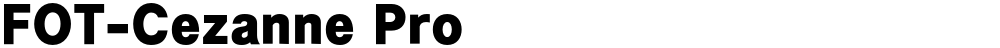 FOT-Cezanne Pro