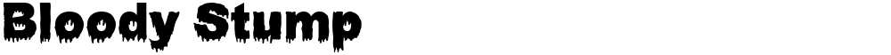 Bloody Stump