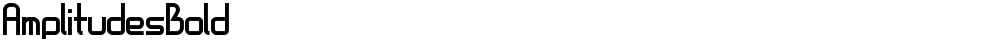 AmplitudesBold