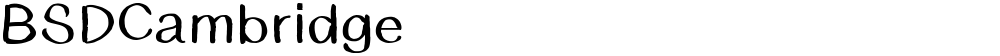 BSDCambridge
