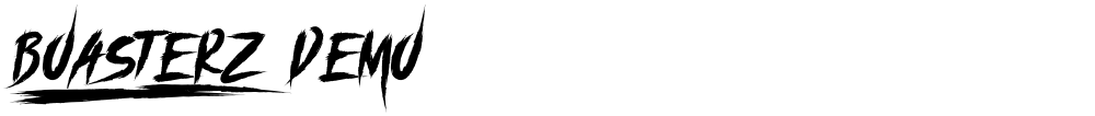 boasterz] Demo