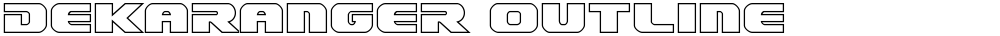 Dekaranger Outline