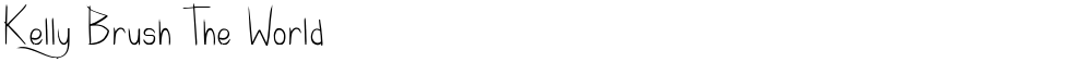 Kelly Brush The World