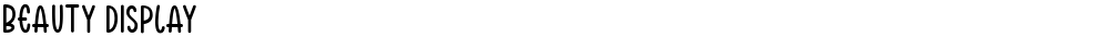 Beauty Display