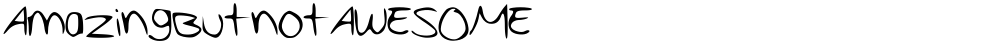 AmazingButnotAWESOME