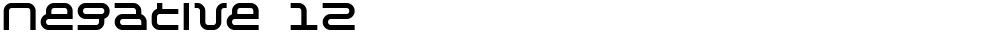 Negative 12