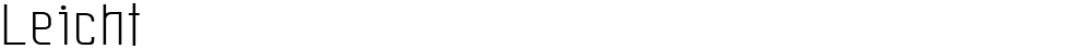 Leicht