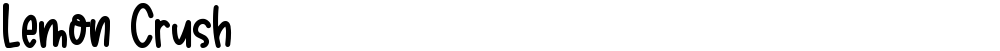 Lemon Crush