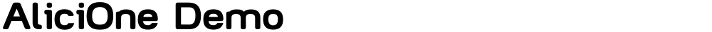 AliciOne Demo