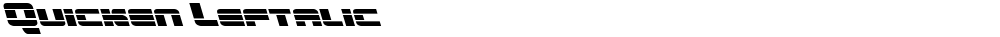 Quicken Leftalic