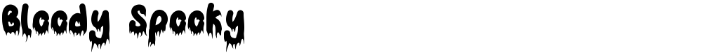 Bloody Spooky