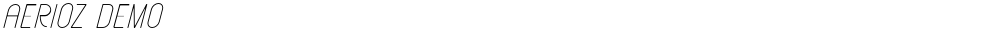 Aerioz Demo