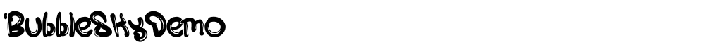 BubbleSkyDemo