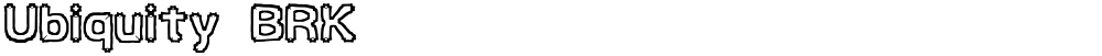 Ubiquity BRK