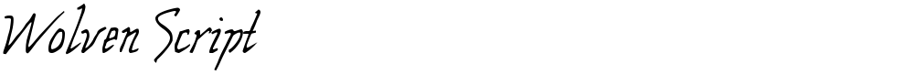 Wolven Script