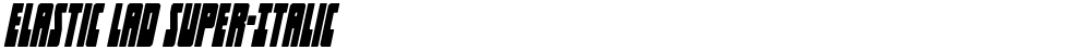 Elastic Lad Super-Italic