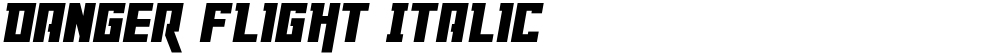 Danger Flight Italic