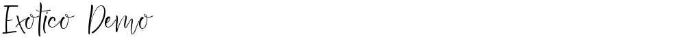 Exotico Demo