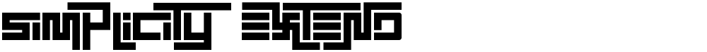 Simplicity Extend