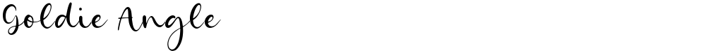Goldie Angle
