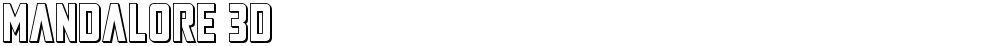 Mandalore 3D