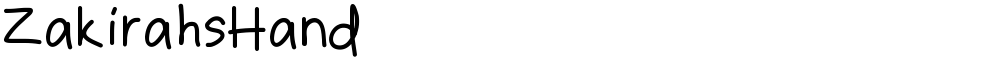ZakirahsHand