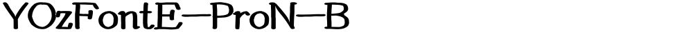 YOzFontE-ProN-B
