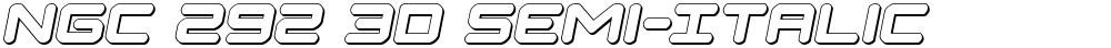 NGC 292 3D Semi-Italic