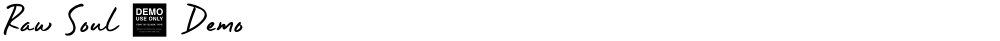 Raw Soul - Demo