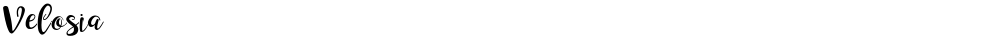 Velosia