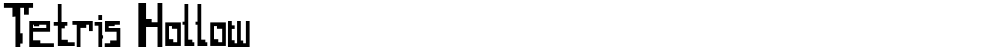 Tetris Hollow