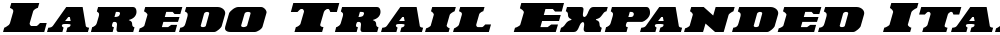 Laredo Trail Expanded Italic