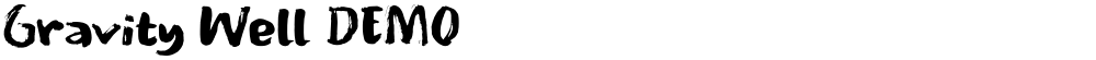 Gravity Well DEMO