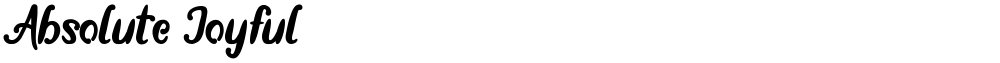 Absolute Joyful