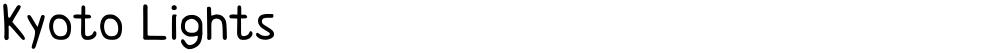 Kyoto Lights