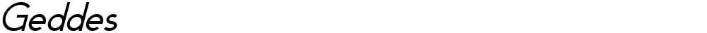 Geddes