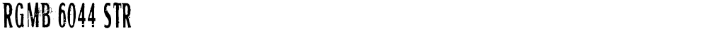 RGMB 6044 Str