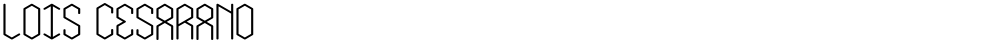 LOIS CESARANO