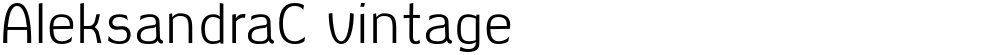 AleksandraC vintage