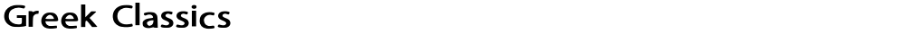 Greek Classics