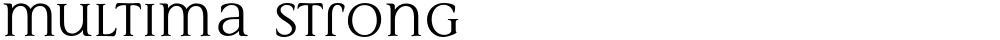 Multima Strong