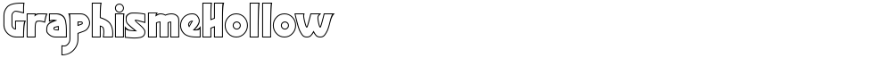 GraphismeHollow