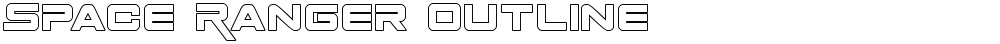 Space Ranger Outline