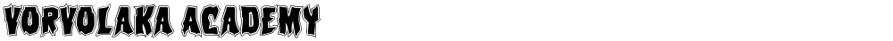 Vorvolaka Academy